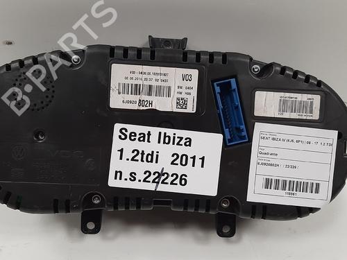 Instrument cluster SEAT IBIZA IV (6J5, 6P1) 1.2 TDI | BP23463666C47 