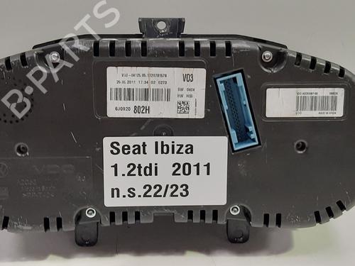 Instrument cluster SEAT IBIZA IV (6J5, 6P1) 1.2 TDI | BP23463761C47
