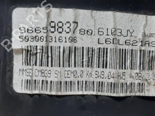 Instrument cluster CITROËN BERLINGO MULTISPACE (B9) 1.6 HDi 110 | BP23468398C47