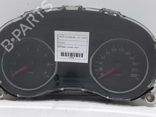 Used Instrument cluster CITROËN C-ELYSEE (DD_) 1.6 HDI 92 (92 hp) 23468401