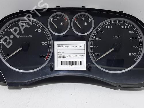 Used Instrument cluster PEUGEOT 307 (3A/C) [2000-2012]  23467224