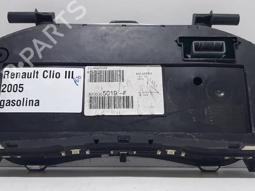 Instrument cluster RENAULT CLIO III (BR0/1, CR0/1)  | BP23467228C47 