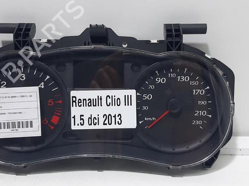 Used Instrument cluster RENAULT CLIO III (BR0/1, CR0/1) 1.5 dCi (88 hp) 23468836