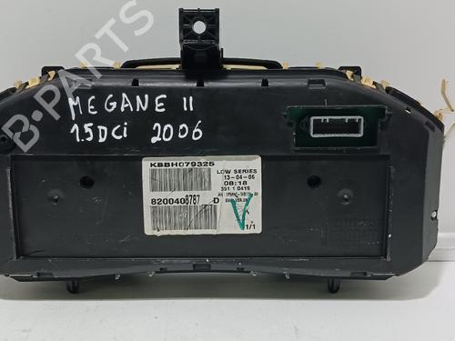 Instrument cluster RENAULT MEGANE II (BM0/1_, CM0/1_) 1.5 dCi (BM1F, CM1F) | BP23468860C47