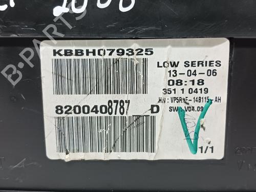 Instrument cluster RENAULT MEGANE II (BM0/1_, CM0/1_) 1.5 dCi (BM1F, CM1F) | BP23468860C47