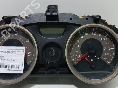 Used Instrument cluster RENAULT MEGANE II (BM0/1_, CM0/1_) 1.5 dCi (BM1F, CM1F) (86 hp) 23468860