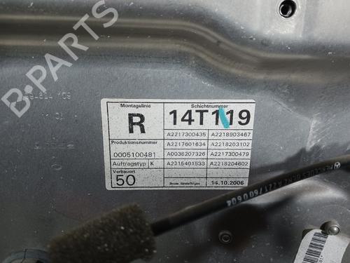 Right rear door MERCEDES-BENZ S-CLASS (W221, V221)  | BP23469301C5