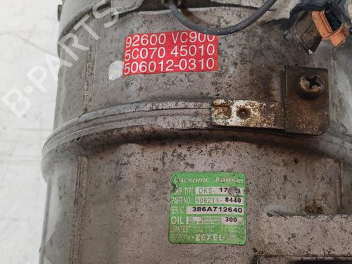 AC compressor NISSAN PATROL GR V Platform/Chassis (Y61)  | BP23469646M34 