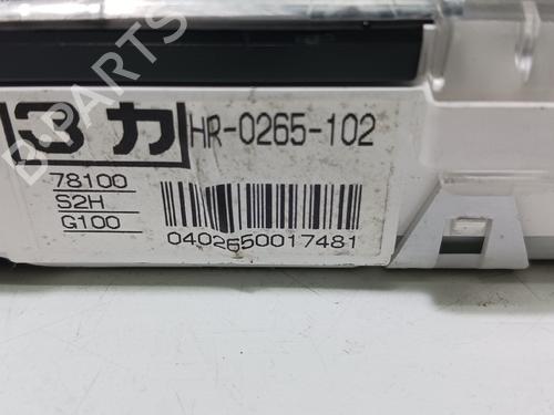 Instrument cluster HONDA HR-V (GH_) 1.6 16V (GH1, GH3) | BP23469708C47 