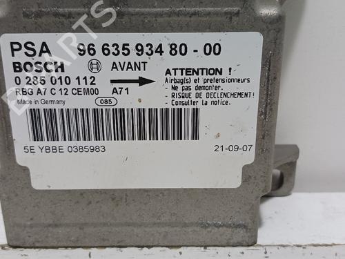 ECU airbags PEUGEOT 207 SW (WK_)  | BP23470150M53