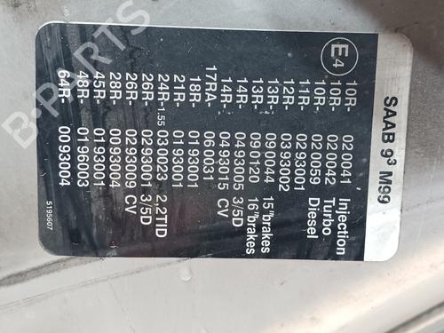 Hood SAAB 9-3 (YS3D)  | BP23472321C1