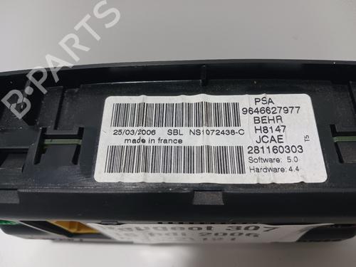Climate control PEUGEOT 307 Break (3E) 1.6 HDi 110 | BP23474845I5