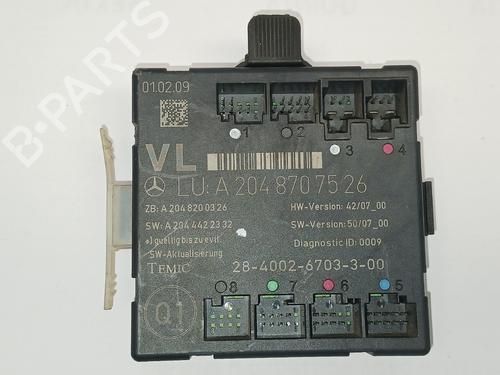 Used Electronic module MERCEDES-BENZ C-CLASS (W204) [2007-2015]  23475741
