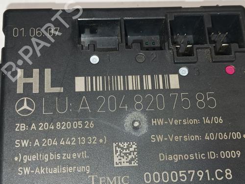 Electronic module MERCEDES-BENZ C-CLASS (W204) | BP23475747M83