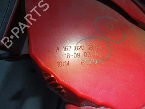Used Left taillight MERCEDES-BENZ M-CLASS (W163) [1998-2005]  23466364