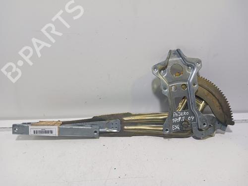 Used Front left window mechanism MITSUBISHI PAJERO SPORT VAN I (K90) [1999-2008]  23481671