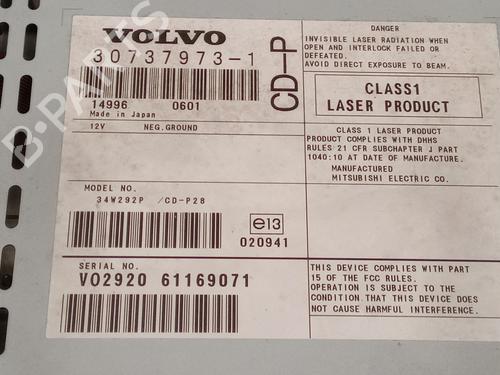 Radio VOLVO XC90 I (275) | BP23484078E6