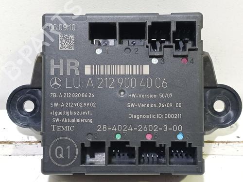 Electronic module MERCEDES-BENZ E-CLASS (W212) | BP23484627M83