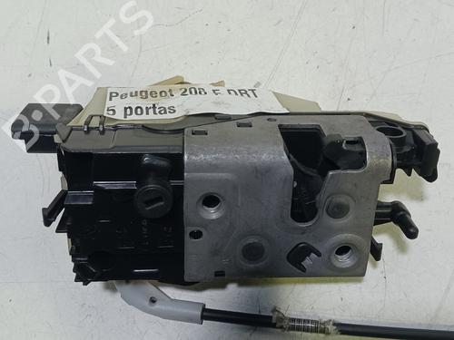 Used Front right lock PEUGEOT 208 I (CA_, CC_) [2012-2021]  23484782