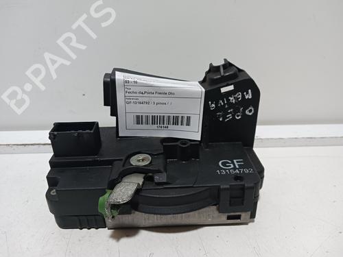 Used Front right lock OPEL MERIVA A MPV (X03) [2003-2010]  23485364