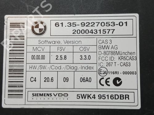 Modulo electronico BMW 5 (E60)  | BP23490221M83 