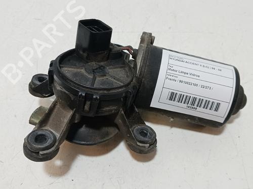 Used Front wiper motor HYUNDAI ACCENT II (LC) [1999-2012]  23491227