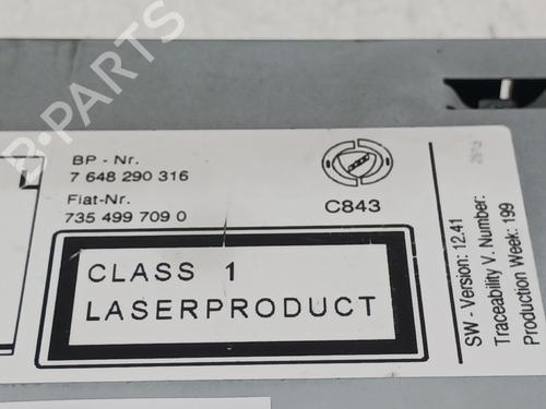 Radio FIAT 500 (312_) 1.2 (312AXA1A) | BP23492460E6 