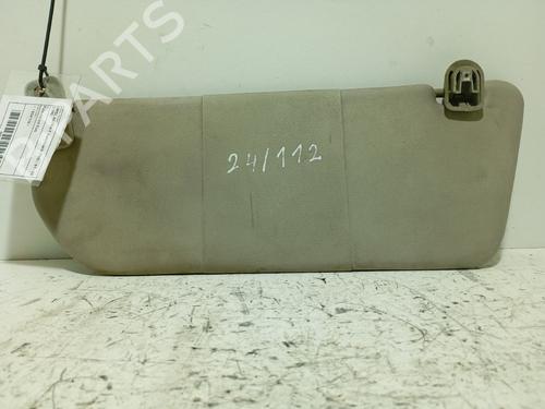 Left sun visor OPEL ASTRA F Hatchback (T92) 1.7 D (F08, M08, F68, M68) BP23495402I1