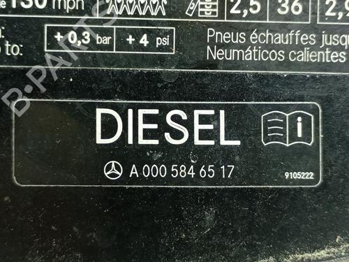 Tanklokket MERCEDES-BENZ E-CLASS (W211) E 220 CDI (211.008) | BP23496170C131