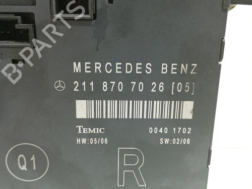 Elektronische module MERCEDES-BENZ E-CLASS (W211) E 220 CDI (211.008) | BP23496174M83