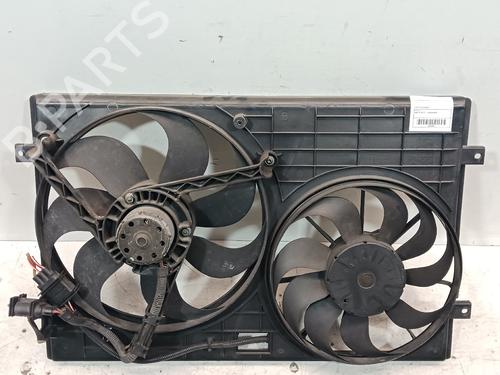Kjølevifte elektrisk VW POLO IV (9N_, 9A_) 1.2 12V (69 hp) 23496355