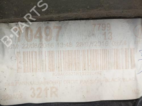 Rear right panel SMART FORFOUR Hatchback (453) electric drive / EQ (453.091) | BP39107440C61 - Image 2