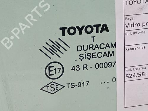 Szyba drzwi tylnych prawych TOYOTA AURIS (_E15_) | BP29957627C21