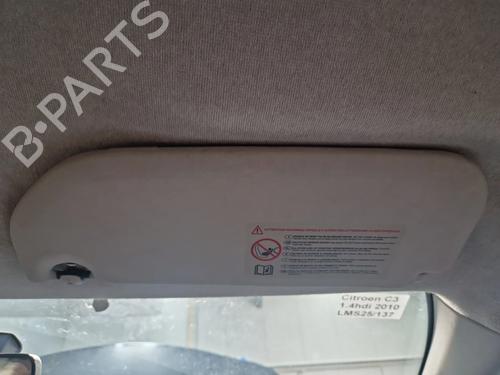 Used Right sun visor CITROËN C3 II (SC_) 1.4 HDi 70 (SC8HZC, SC8HR0, SC8HP4) (68 hp) 30486326