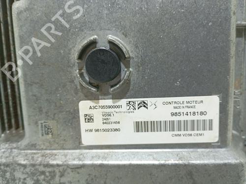 Engine control unit (ECU) PEUGEOT 3008 II SUV (MC_, MR_, MJ_, M4_) 1.2 THP/ PureTech 130 (MRHNSM, MRHNSU, MRHNSJ, MRHNYW,... | BP26716606M57