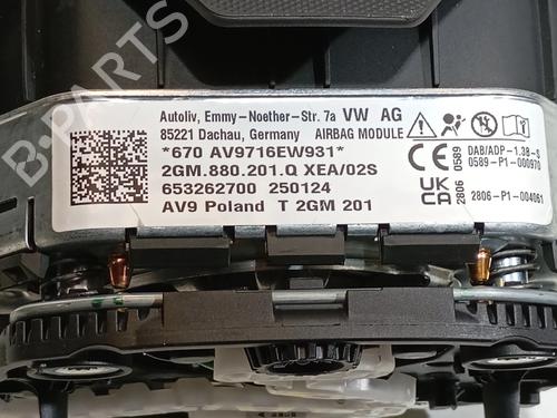 Airbag Kit VW T-CROSS (C11, D31) 1.0 TSi | BP31161616C86 