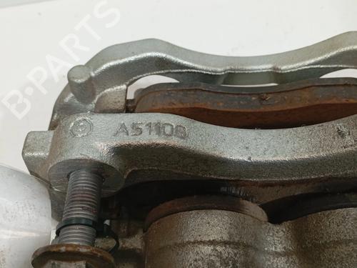 Right front brake caliper RENAULT MASTER III Van (FV) 2.3 dCi 165 RWD (FV0P, FV0U, FV10, FV12, FV1E) | BP32069029M104