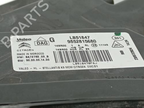 Left headlight CITROËN BERLINGO (ER_, EC_) 1.5 BlueHDi 100 | BP31161428C28