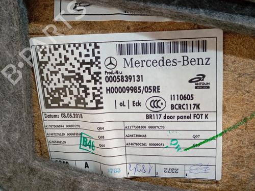 Rear right panel MERCEDES-BENZ CLA Coupe (C117)  | BP34626240C61  - Image 5
