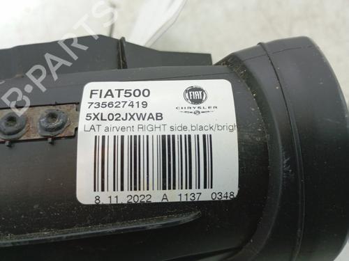 Air vent FIAT 500 C (312_) 1.0 Mild Hybrid (312.AYD1B) | BP36388247I21 - Image 5