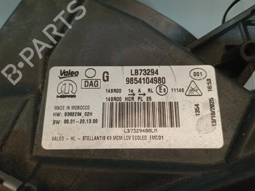 Left headlight PEUGEOT PARTNER Box Body/MPV (K9) | BP38322555C28 - Image 5