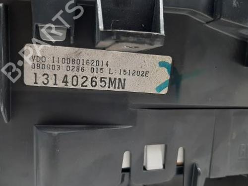 Instrumentenkombination OPEL MERIVA A MPV (X03) 1.7 CDTI (E75) | BP23472214C47 