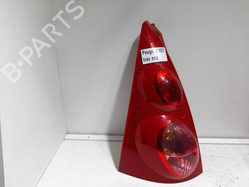 Used Left taillight PEUGEOT 107 (PM_, PN_) 1.4 HDi (54 hp) 23486921