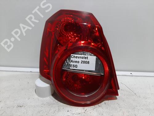 Used Left taillight CHEVROLET AVEO / KALOS Hatchback (T250, T255) 1.2 (75 hp) 23488585