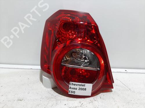 Used Left taillight CHEVROLET AVEO / KALOS Hatchback (T250, T255) [2006-2025]  23466327