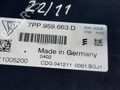 Electronic module PORSCHE PANAMERA (970)  | BP23466785M83 