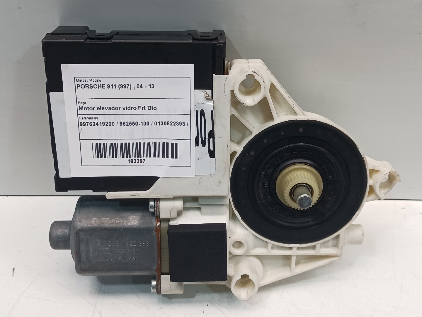 Right front window motor – Porsche 911 (997) (2004-2013)