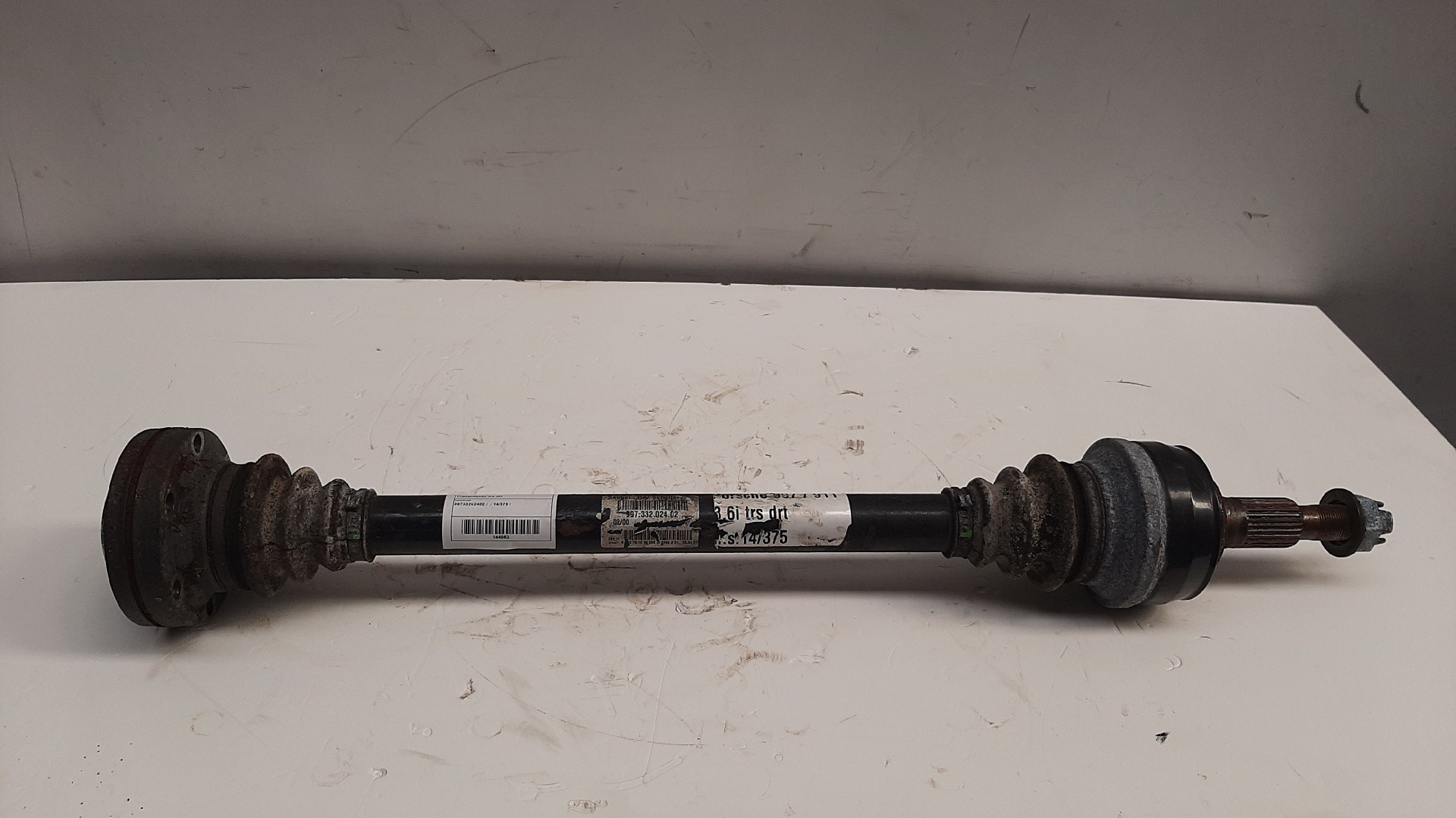 Right rear driveshaft – Porsche 911 (997) 3.6 Carrera (2004-2008)