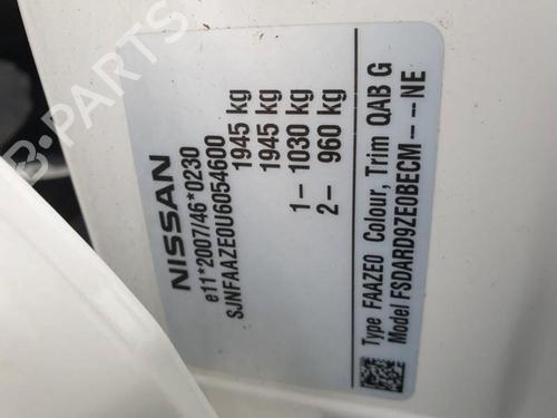 Tailgate NISSAN LEAF (ZE0) Electric | BP29648923C6
