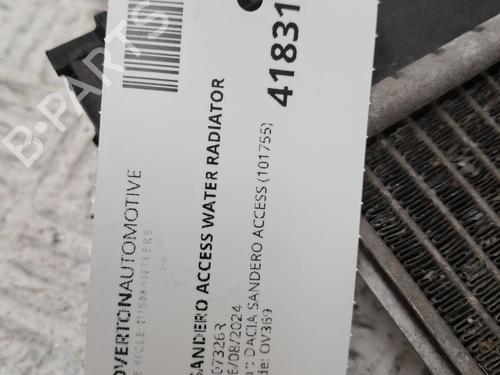 Water radiator DACIA SANDERO 1.5 dCi | BP29664816M31 